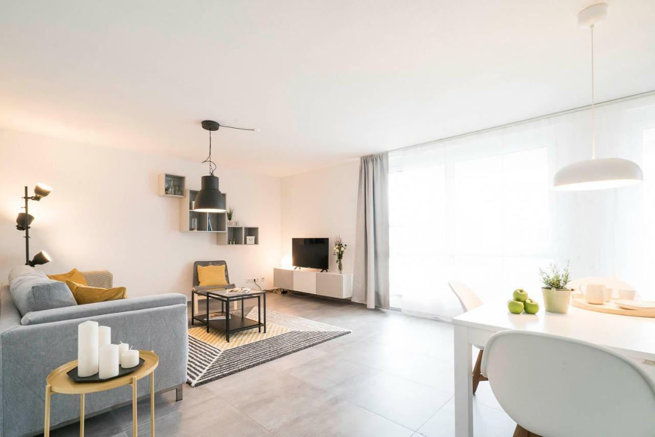 Apartwehr Business&Ferien Apartment Gelb Esterno foto