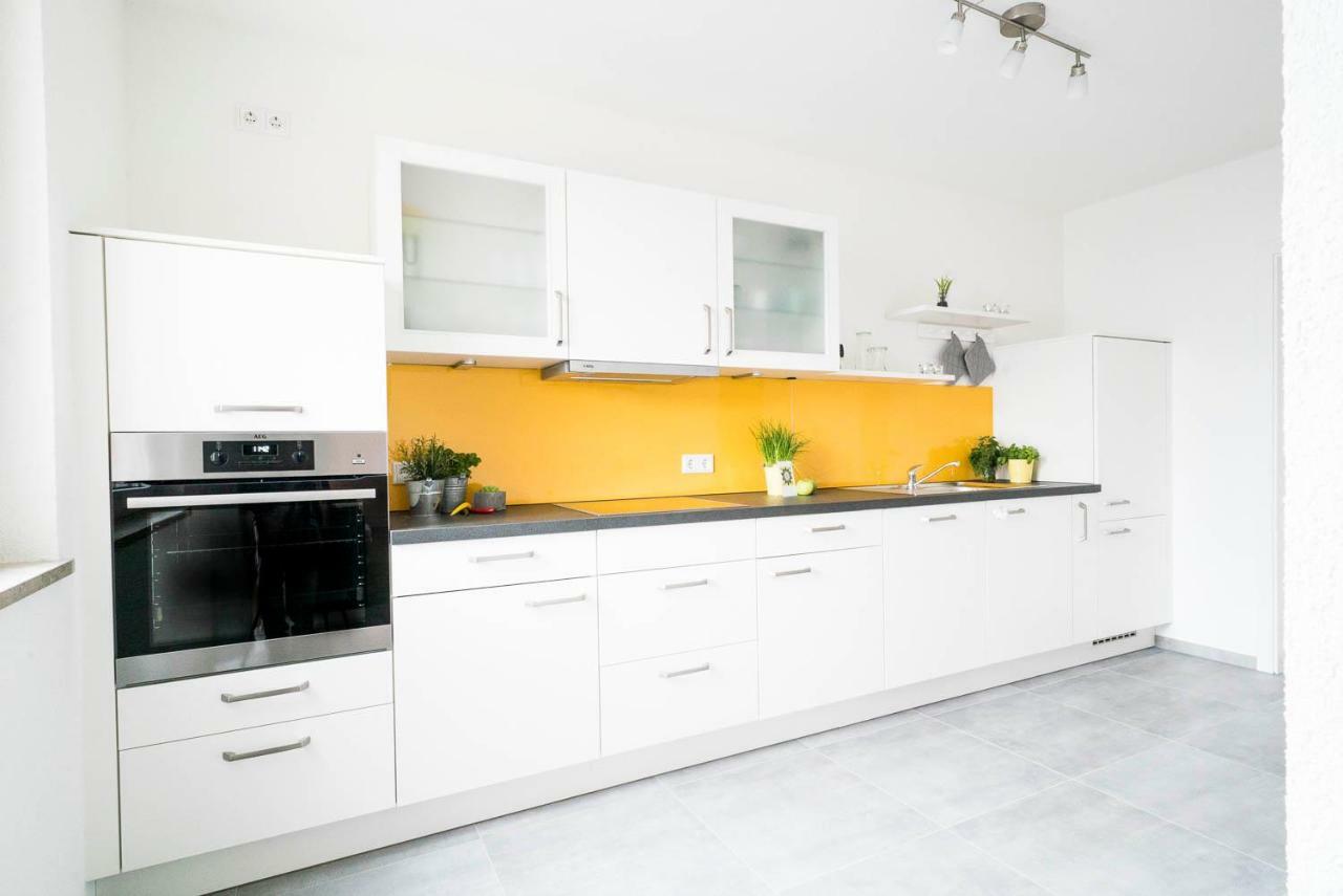 Apartwehr Business&Ferien Apartment Gelb Esterno foto